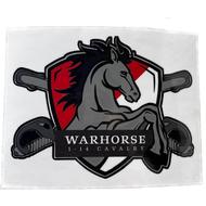 Warhorse Die Cut Decal